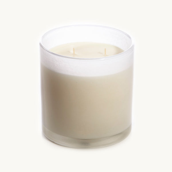 Limited Edition Gui de Noël Cylindre in White Glass