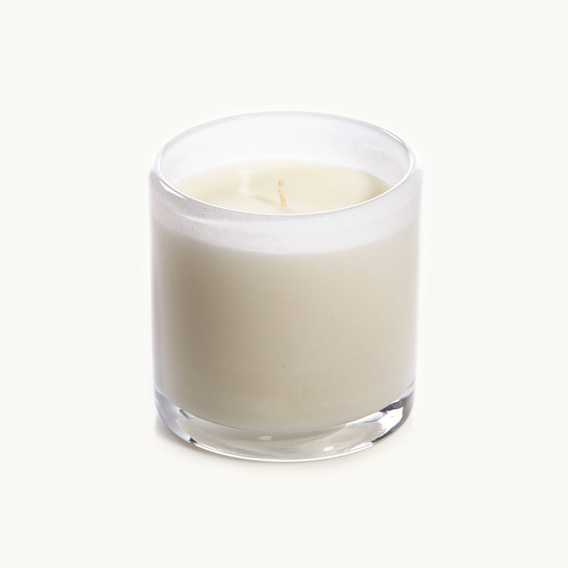 Limited Edition Gui de Noël Cylindre in White Glass